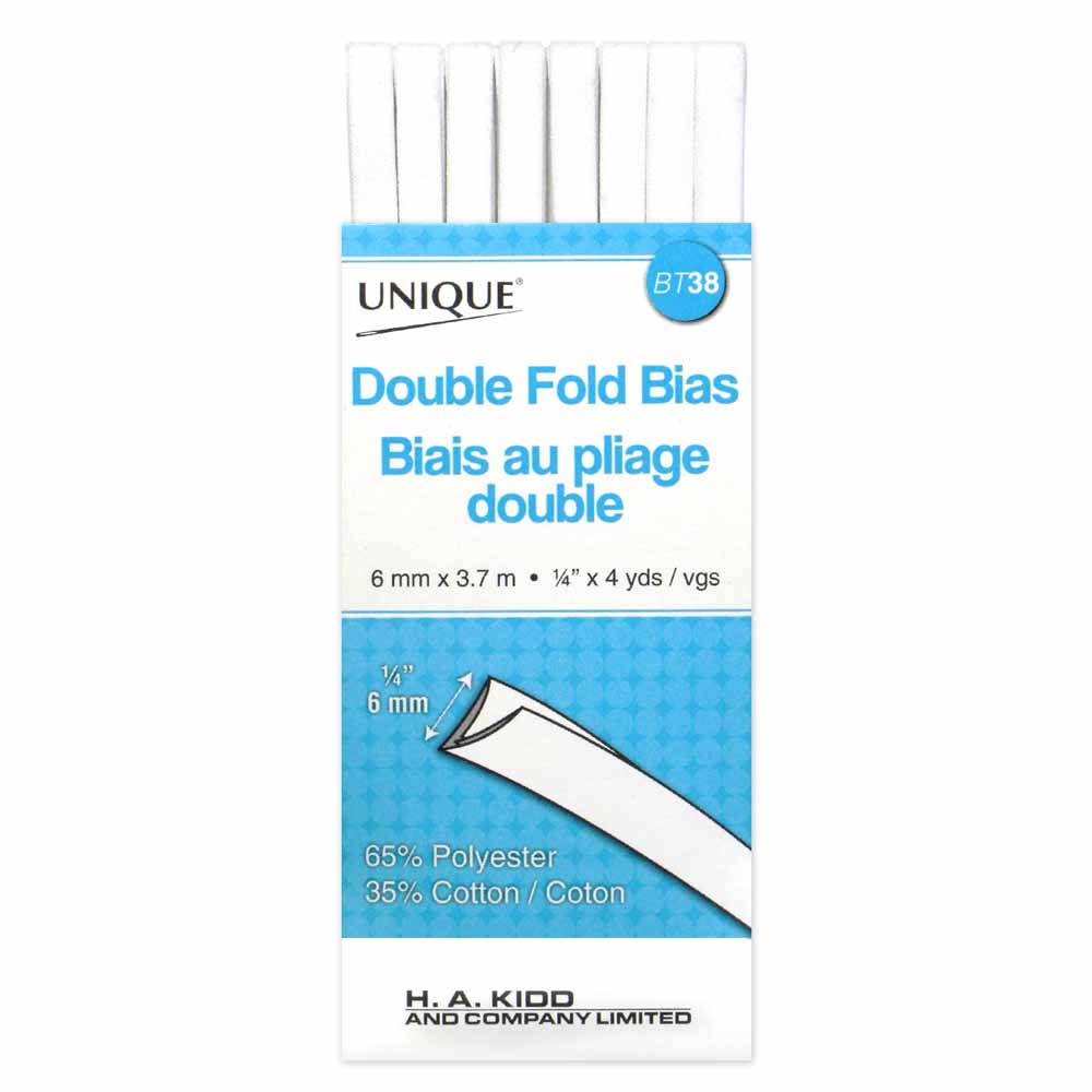 UNIQUE Double Fold Bias Tape (1/4