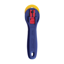 Load image into Gallery viewer, Olfa | Splash Handle Rotary Cutter | 45mm | Navy Blue
