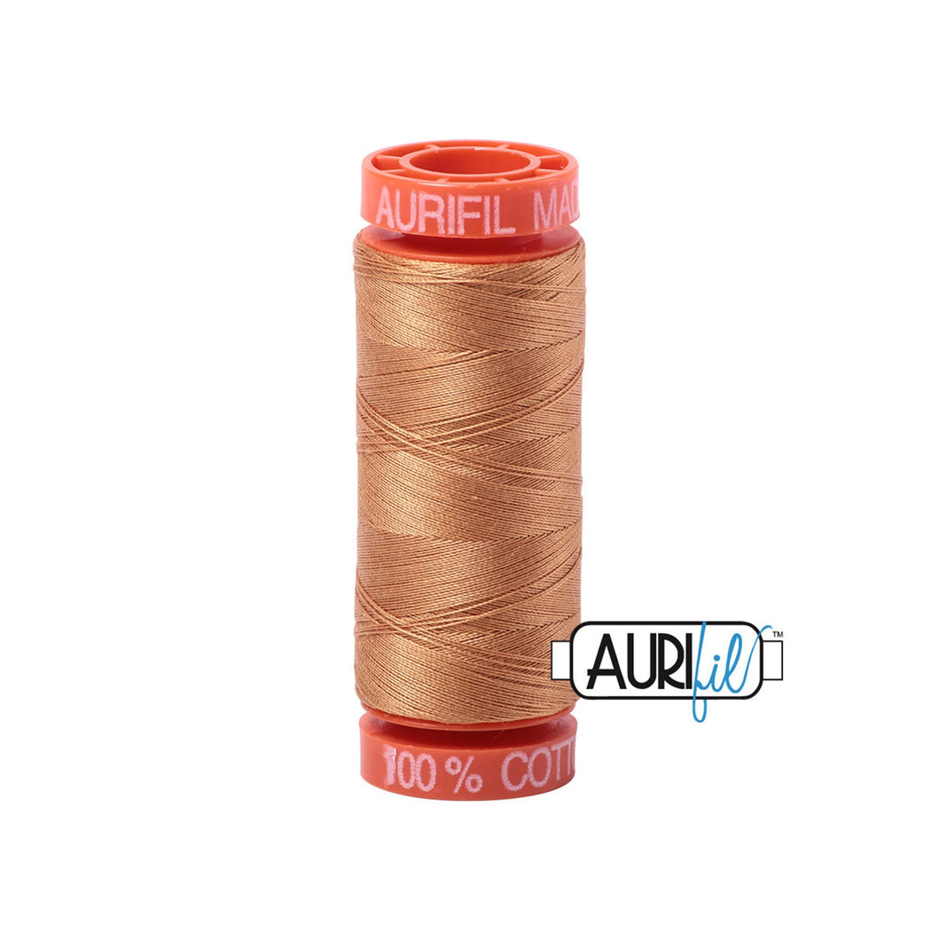 Aurifil 50 wt Cotton Thread | Golden Toast (2930) | Small Spool 220 Yards