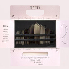 Load image into Gallery viewer, Bohin Embroidery Sharp Point Needles Assorted Sizes | Edwige | 40 Sewing Needles
